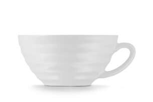 SCILLA, https://konsimo.pl/kolekcja/scilla/ Kubek do herbaty biały - zdjęcie