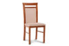 AMIRE Krzesło orzech jasny/beżowy - zdjęcie 1