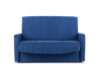 JUFO Rozkładana kanapa młodzieżowa granatowa niebieski - zdjęcie 1
