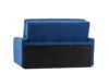 JUFO Rozkładana kanapa młodzieżowa granatowa niebieski - zdjęcie 3