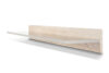 AVERO Półka wisząca 165 cm w stylu skandynawskim dąb szary dąb/szarobeżowy - zdjęcie 3
