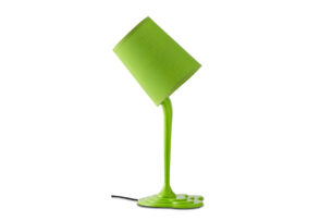 EKLES, https://konsimo.pl/kolekcja/ekles/ Lampa stołowa zielony - zdjęcie