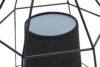 MERLI Lampa stołowa w stylu loftowym 2szt czarny - zdjęcie 4
