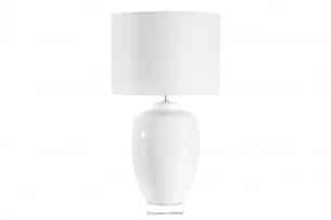 ZANNA, https://konsimo.pl/kolekcja/zanna/ Lampa stołowa biały - zdjęcie
