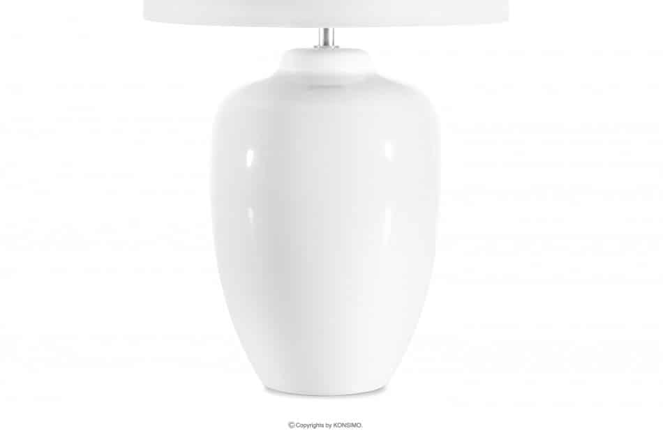 ZANNA Lampa stołowa biały - zdjęcie 3