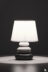 SALU Lampki nocne nowoczesne 2szt szary/biały - zdjęcie 3