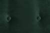 TERSO Skandynawski fotel welurowy butelkowa zieleń ciemny zielony - zdjęcie 5