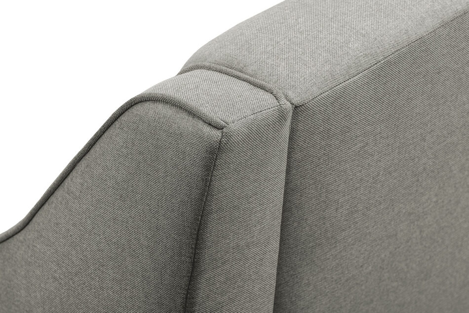 TERSO Skandynawski fotel tkanina plecionka beżowy beżowy - zdjęcie 1