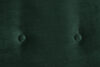 TERSO Skandynawska sofa 2 osobowa welur butelkowa zieleń ciemny zielony - zdjęcie 5
