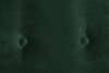 TERSO Skandynawska sofa 3 osobowa welur butelkowa zieleń ciemny zielony - zdjęcie 4