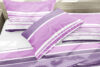 DANAUS Komplet pościeli z bawełny biały/różowy/fioletowy - zdjęcie 6