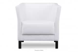 ESPECTO, https://konsimo.pl/kolekcja/especto/ Fotel do poczekalni ekoskóra biały biały - zdjęcie
