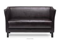 Sofa do poczekalni ekoskóra brązowa