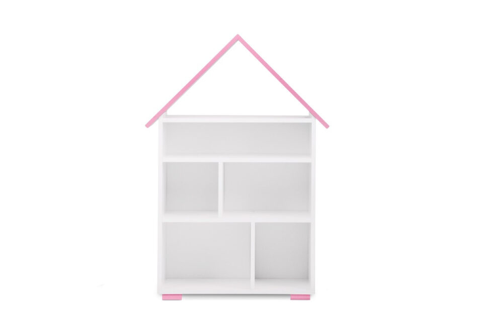 PABIS Zestaw meble do pokoju dziewczynki różowe 4 elementy biały/różowy - zdjęcie 4
