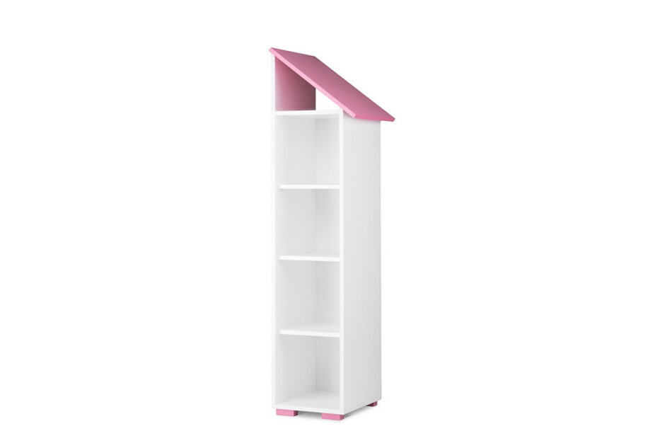 PABIS, ZYGIO Zestaw meble dla dziewczynki różowe 4 elementy biały/różowy - zdjęcie 2