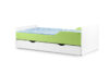 PABIS Łóżko rozkładane dla dziecka zielone biały/zielony - zdjęcie 2