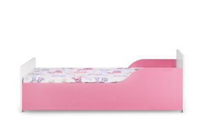 PABIS, https://konsimo.pl/kolekcja/pabis/ Łóżko dla dziewczynki różowe biały/różowy - zdjęcie