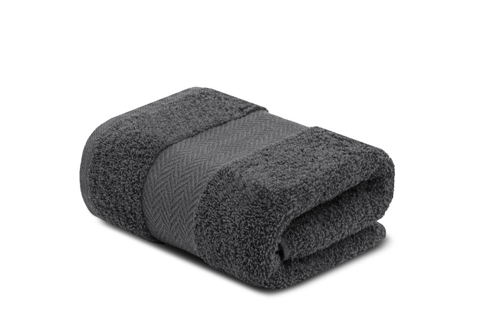 LENTE Komplet ręczników średnich 4 szt. szary - zdjęcie 4