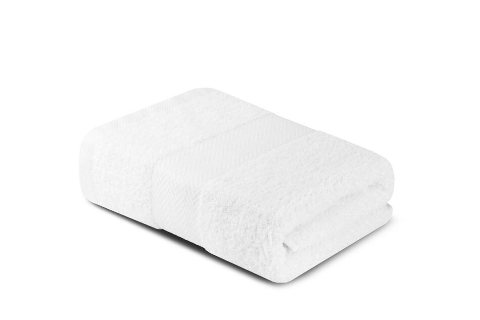 LENTE Komplet ręczników średnich 4 szt. biały - zdjęcie 4