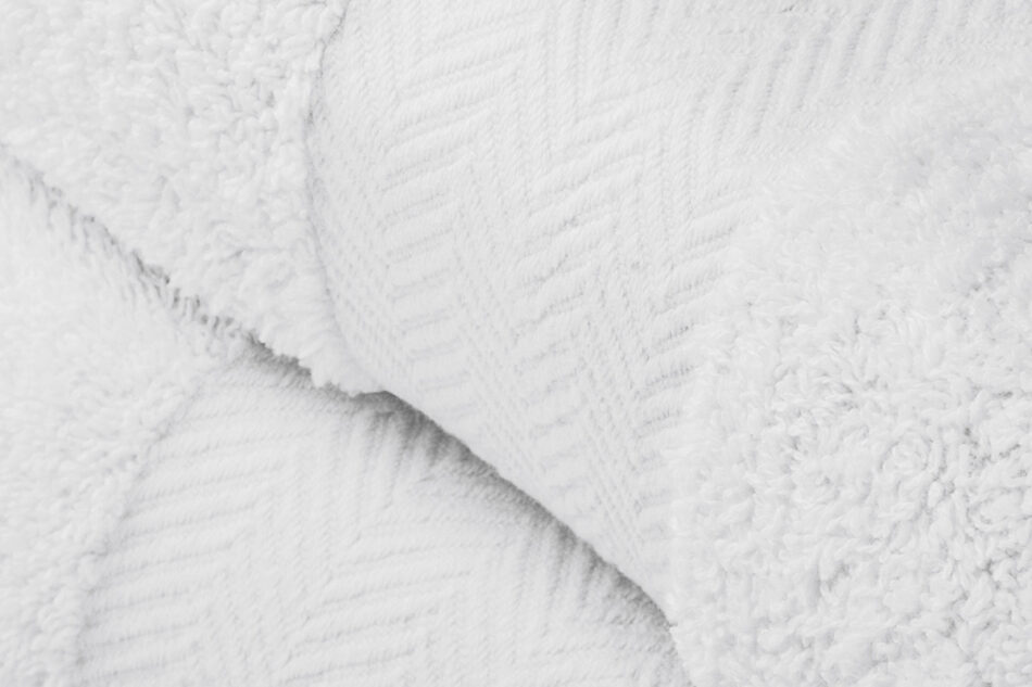 LENTE Komplet ręczników średnich 4 szt. biały - zdjęcie 6