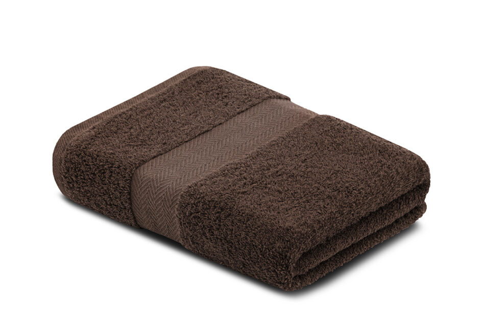 LENTE Komplet ręczników średnich 4 szt. brązowy - zdjęcie 3