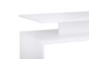 DELCHI Asymetryczny stolik kawowy biały biały - zdjęcie 4