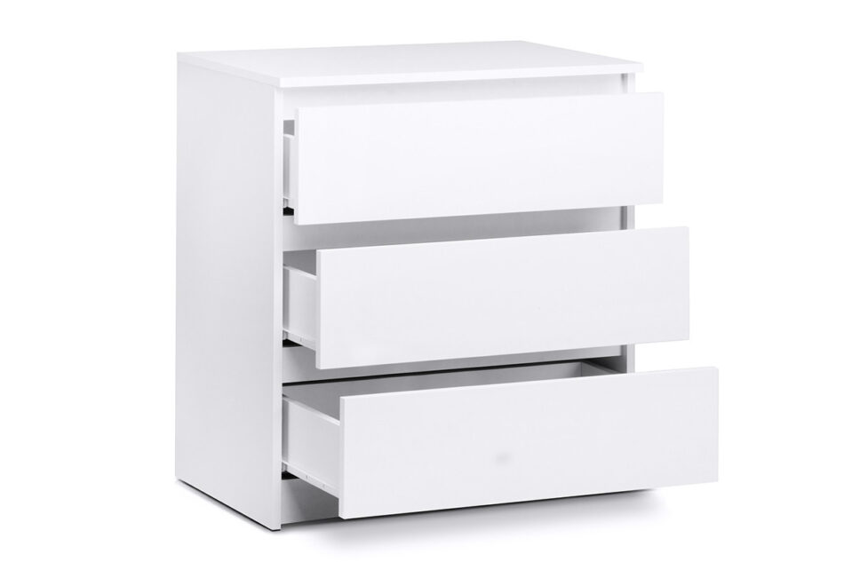 ODIS Pojemna komoda z szufladami biała biały - zdjęcie 2