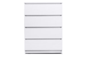 ODIS, https://konsimo.pl/kolekcja/odis/ Pojemna komoda z szufladami 70 cm biała biały - zdjęcie