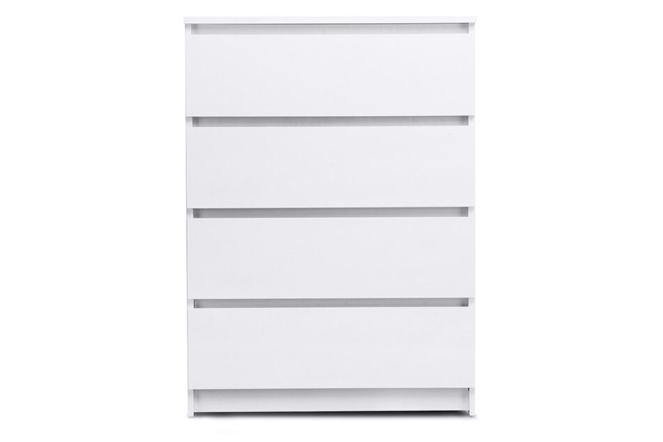 ODIS Pojemna komoda z szufladami 70 cm biała biały - zdjęcie 0