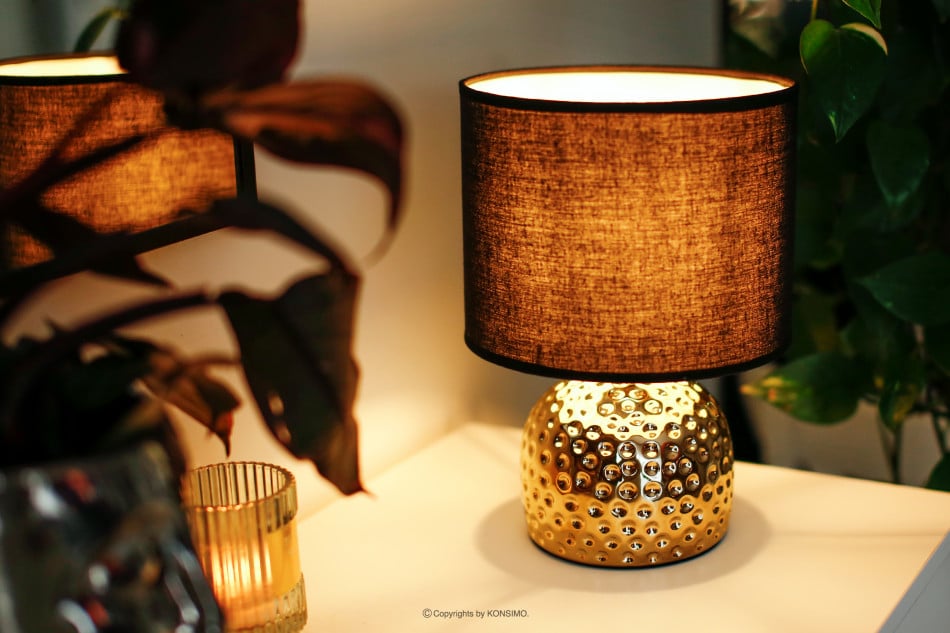 FRAGI Lampa stołowa złoty/czarny - zdjęcie 9