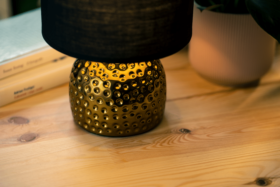 FRAGI Lampa stołowa złoty/czarny - zdjęcie 6