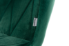 TRIGO Skandynawskie krzesło na drewnianym stelażu butelkowa zieleń ciemny zielony - zdjęcie 6