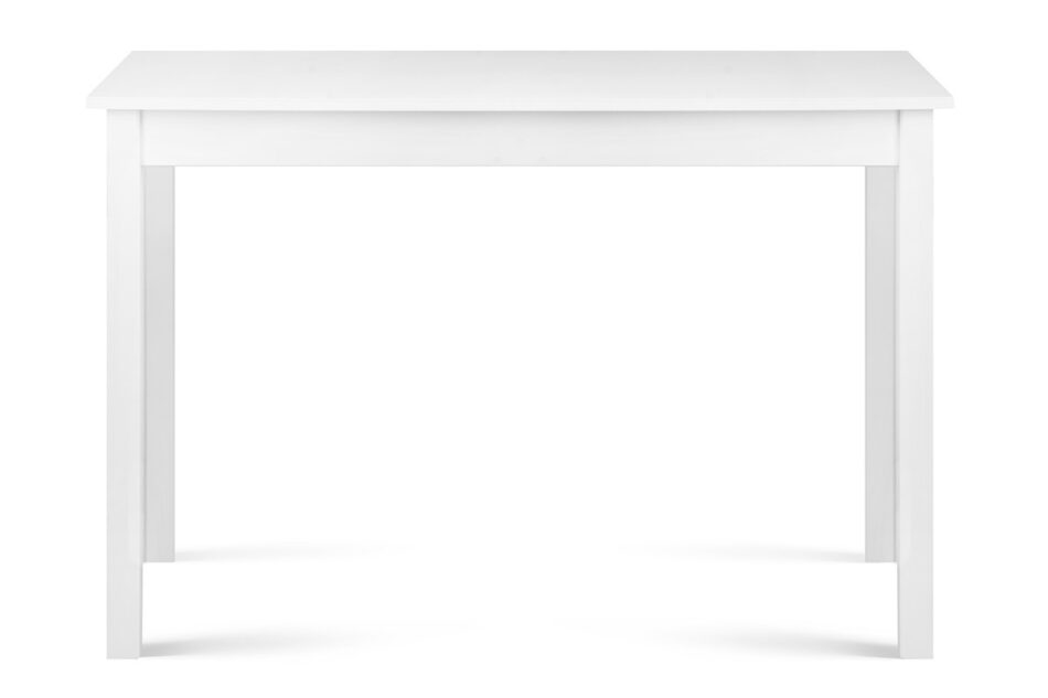 EVENI Bukowy klasyczny stół do jadalni 110 x 60 kolor biały biały - zdjęcie 0