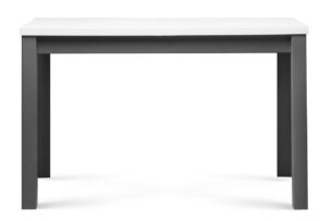 SILVA, https://konsimo.pl/kolekcja/silva/ Rozkładany stół do salonu 120 cm szary / biały szary / bialy - zdjęcie