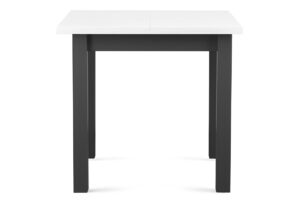 SALUTO, https://konsimo.pl/kolekcja/saluto/ Mały rozkładany stół do mieszkania 80 cm szary / biały szary / bialy - zdjęcie