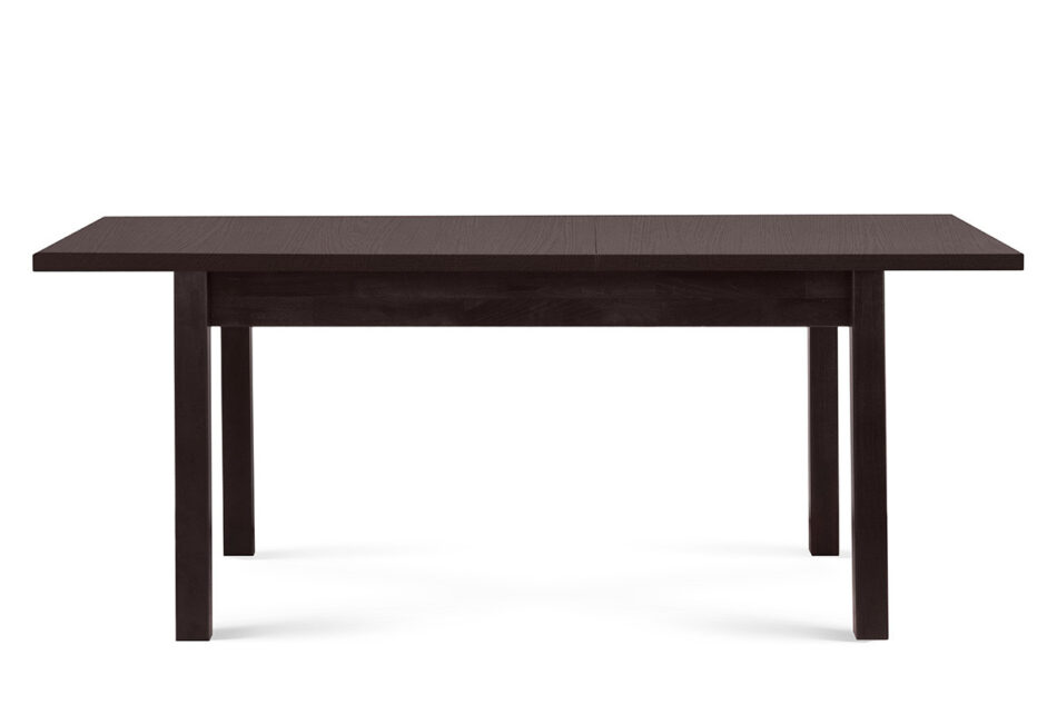 CENARE Rozkładany prosty stół 140 x 80 cm wenge wenge - zdjęcie 3