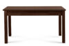 CENARE Rozkładany prosty stół 140 x 80 cm orzech orzech - zdjęcie 1