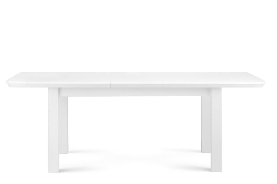 CONTINO Prosty stół do jadalni 160 cm biały biały - zdjęcie 3