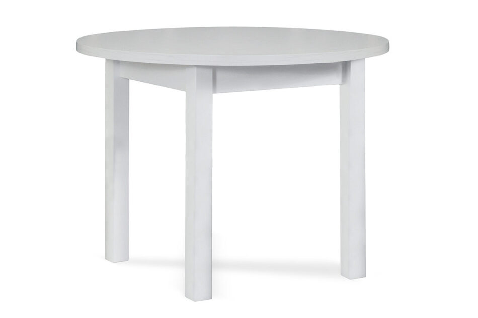 MENZO Okrągły stół 100cm biały biały - zdjęcie 0