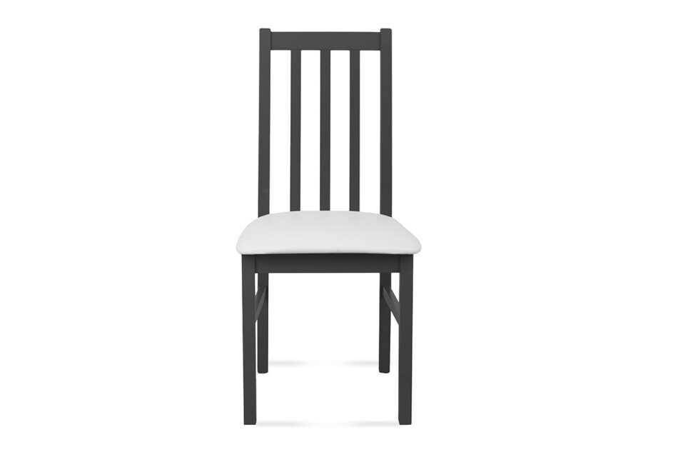 QUATUS Krzesło drewno bukowe szare szary/biały - zdjęcie 2