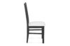 QUATUS Krzesło drewno bukowe szare szary/biały - zdjęcie 4