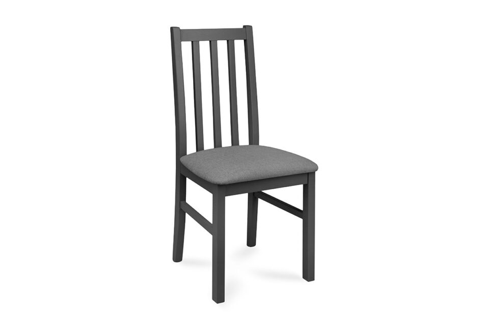 QUATUS Krzesło drewno bukowe szare do jadalni szary/jasny szary - zdjęcie 0