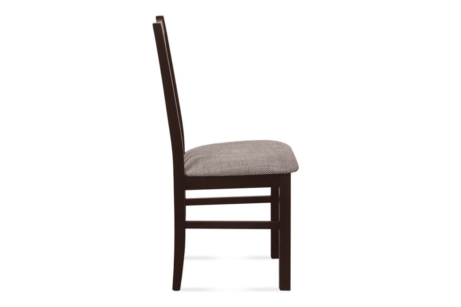 QUATUS Krzesło do jadalni wenge wenge/beżowy - zdjęcie 3