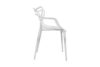 SLIMBI Krzesło modern plastikowe białe biały - zdjęcie 5
