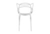 SLIMBI Krzesło modern plastikowe białe biały - zdjęcie 8