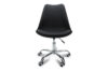 MOTUS Czarne krzesło obrotowe czarny - zdjęcie 3