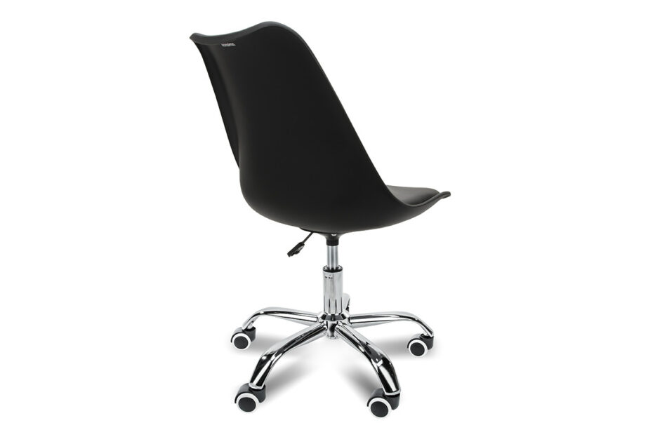 MOTUS Czarne krzesło obrotowe czarny - zdjęcie 5
