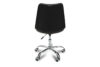 MOTUS Czarne krzesło obrotowe czarny - zdjęcie 5