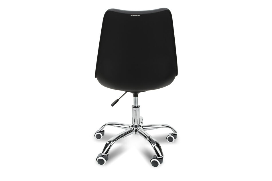 MOTUS Czarne krzesło obrotowe czarny - zdjęcie 4