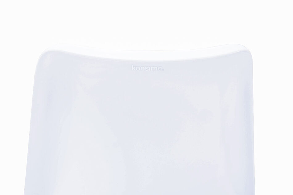 MOTUS Białe krzesło obrotowe biały - zdjęcie 2